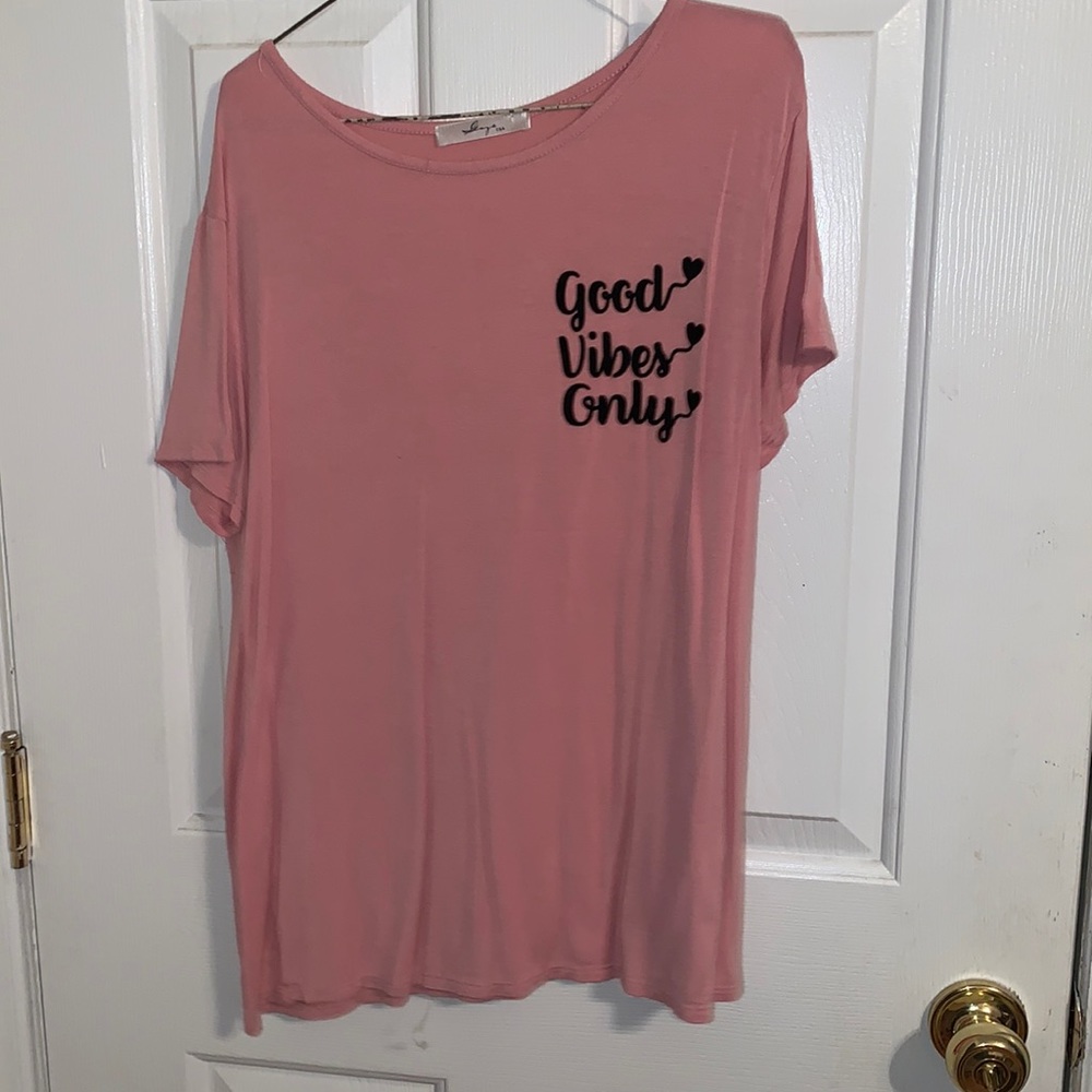 Good vibes only shirt